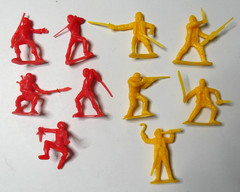 Ninjas vs Pirates Battle Figures 89 Figures 2013 Imperial Toys
