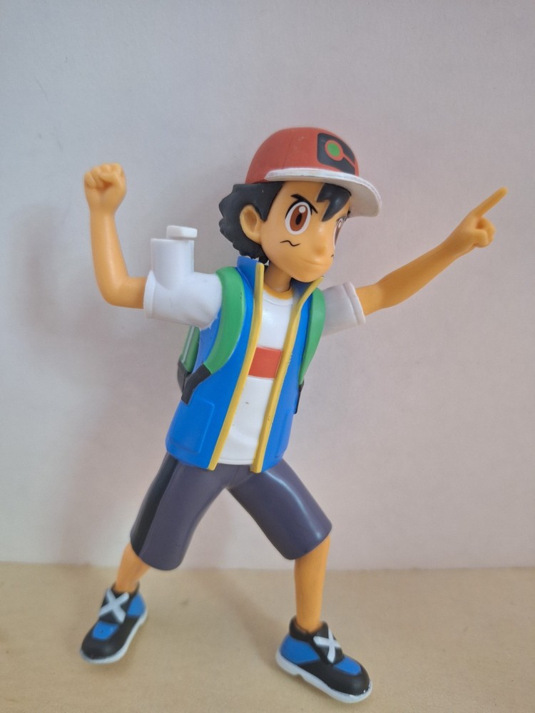 Pokemon Ash Ketchum 5″ Battle Ready, 2021 Jazwares
