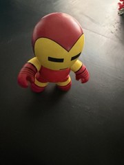 Mighty Munny Iron Man Marvel Plastic Figure Red/Yellow/Black Comic Heroes