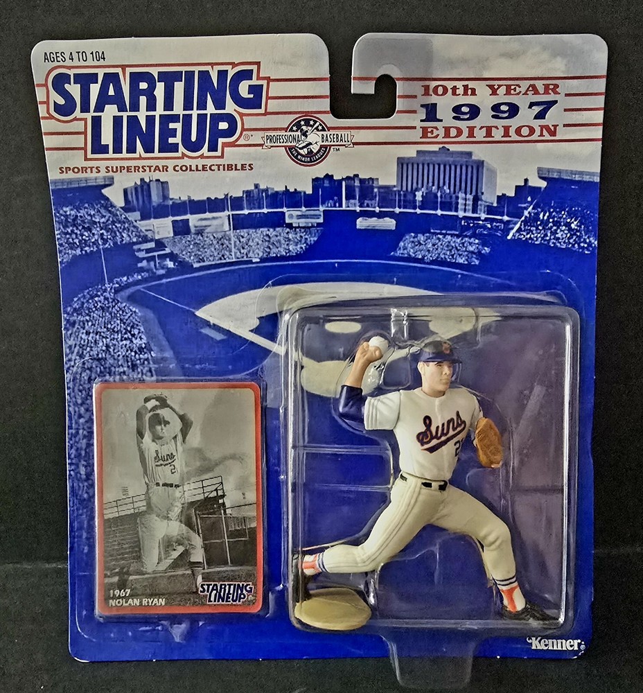 1997 ⚾ Nolan Ryan Limited Edition Jacksonville Suns Starting Lineup