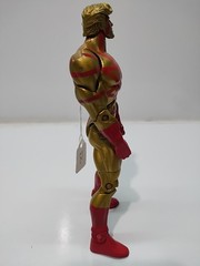 Captain Atom Action Figure dc universe Gold Red Kingdom Come Wave 4 2008 6”