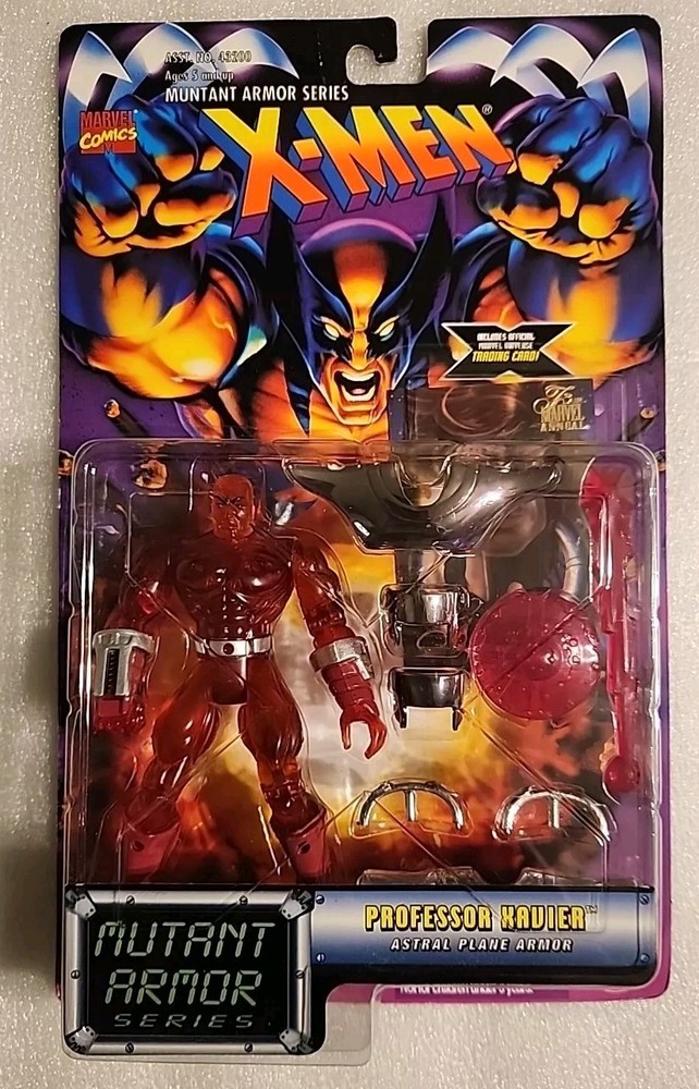Toy Biz 1996 X-Men Mutant Armor Series Professor Xavier Action Figure