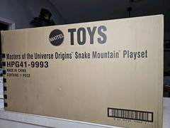 Masters Of The Universe Origins 2023 Snake Mountain Playset NEW SEALED SHIPPER