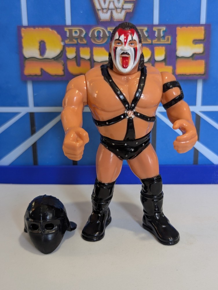 WWF Hasbro Demolition Smash w Mask – WWE Mattel LJN Vintage – Minty
