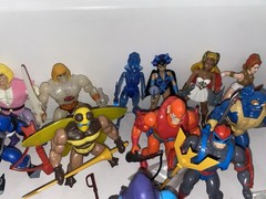 Masters Of The Universe HUGE 19 FIGURE LOT 100% Complete Animated As Seen On TV