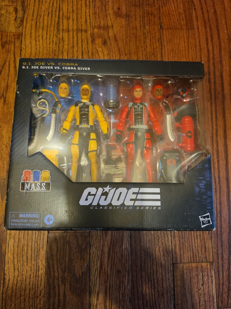 G.I. Joe Classified Series #169, G.I. Joe Diver Vs. Cobra Diver Action