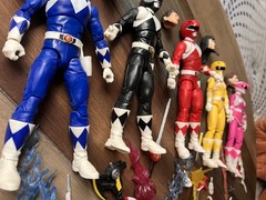 Hasbro Mighty Morphin’ Power Rangers Lightning Collection Loose Lot x5 MMPR OG