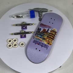 Pro Fingerboard Complete Set 34 96mm Maples Wood Deck UV Graphic 4.0 Trucks 5