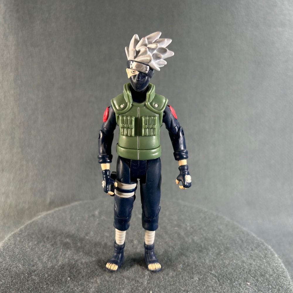 Naruto Hatake Kakashi Action Figure 2002 Mattel Shonen Jump Anime Manga