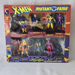 X-Men Mutant Hall of Fame Collector’s Edition 10 Figures Toy Biz 1993 VINTAGE