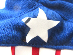 Original 1966 Ideal Captain Action CAPTAIN AMERICA UNIFORM Costume 12″ Doll au1
