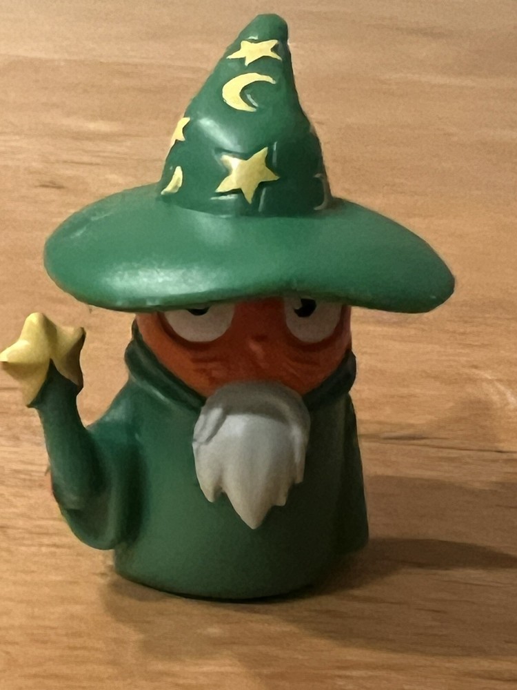 Lost Kitties Meowlin Toy Green Magic Wizard Cat Series