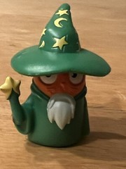 Lost Kitties Meowlin Toy Green Magic Wizard Cat Series