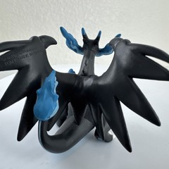 Vtg Nintendo Blue MEGA CHARIZARD X Pokemon TOMY 2.5″ Articulated Mini Figure