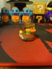 Freddy Kruger Duck 3D Printed Mini Size Jeep Duck Plastic Detailed Haloween Elm