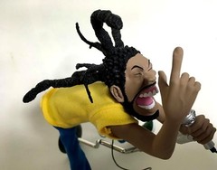 H.R. BAD BRAINS STATUETTE ABS/PVC FIGURE FIGURE PRESSPOP SOF’BOY TOMOHIRO YASUI