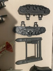 GI Joe Hasbro 3.75” 1987 Cobra Wolf & Cobra Sea-Ray Parts Lot
