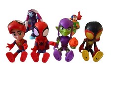 Lot of 11 Modern Spider Man Toys Mixed Lot Get everything you see pictured!