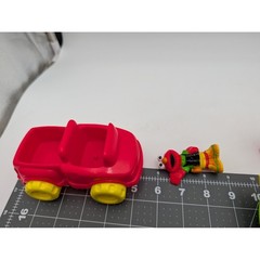 Sesame Street Elmo Big Bird Toy Vehicles Figures Red Green Yellow Fireman Sailor