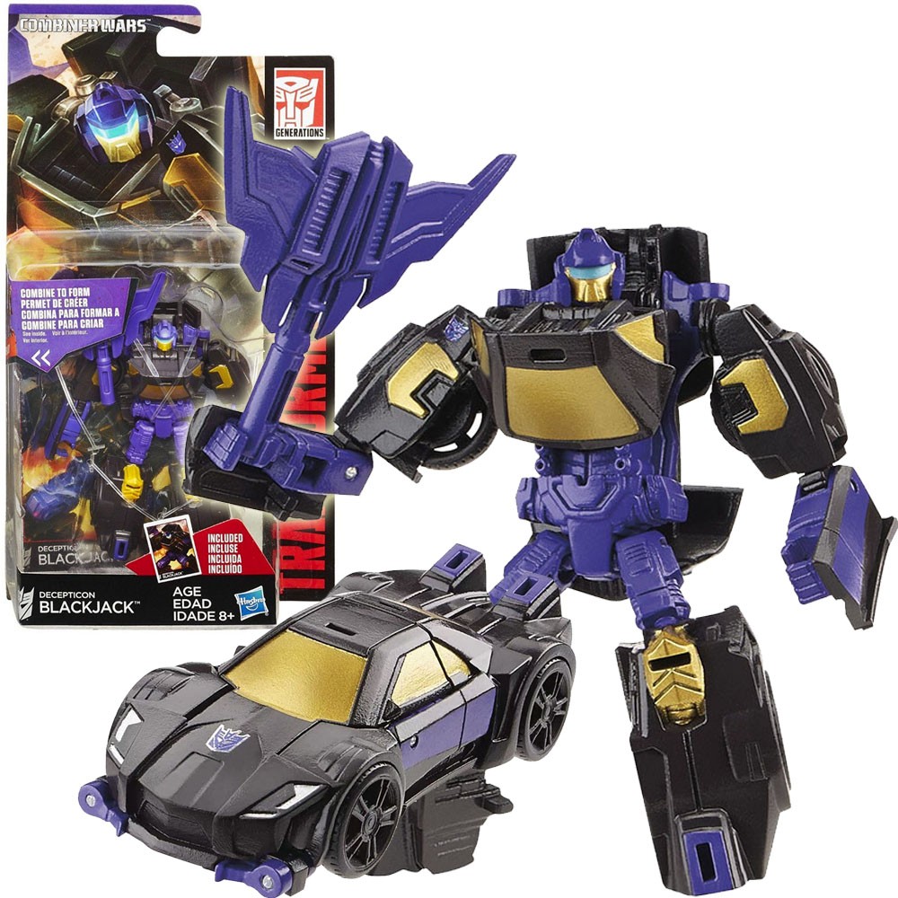 Hasbro Transformers Decepticon Blackjack Combiner Wars Legends Class Figure