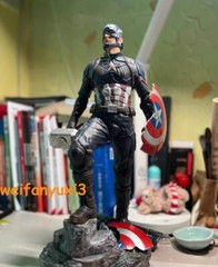 40cm The Avengers Captain America Figure Model Statues Ornament Collection Gift