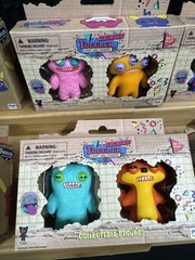 LOT Of 6 – 2 Pack FUGGLER Collectible Mini Figures Funny Ugly Monster Collection