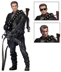 Terminator 2 Judgment Day T800 New Action Figure Ultimate Deluxe Arnold Toy NEW-