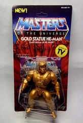 Masters of The Universe Gold Statue He-Man Super 7 Filmation As Seen On TV 2019