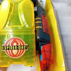 SPIDERMAN 2000 BATTLE JET TOY BIZ NEW IN OPENED BOX – RARE RETRO VINTAGE TOY