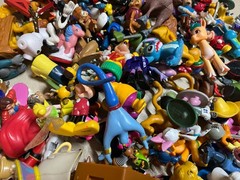 Disney Pixar Toys Figure Lot Of 10 Random Figure Mickey Minnie Stitch Buzz Toys