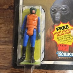 Vintage Kenner Star Wars ESB Walrus Man 21 Back Carded Action New & Sealed