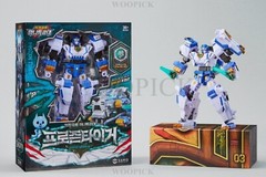 Miniforce Dinoid Warrior REX KAISER + 7 Headbot Full Set Transformer Robot 2025