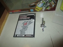 Transformers G1 Gold Box Triple Changer Springer w Box & OG Insert -Complete