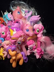 My Little Pony Figure Mixed G3 G4 Hasbro Pinkie Pie Twilight Sparkle Lot Of 20