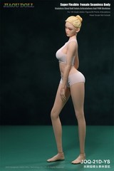 JIAOU DOLL JOQ-21D-YS 1/6 Natural Skin Seamless Body For 12″Female Action Figure