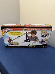 Dreamworks Turbo Racing Team Zip Line Stunt Race Complete Set