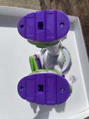 Disney Pixar Toy Story Talking Buzz Lightyear Action Figure 12” Wings. Works