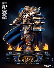 3D Printed Fan Art Arthas Paladin by Wicked3d