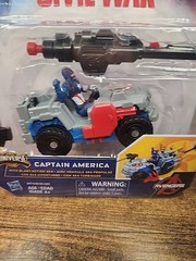 Marvel Captain America Civil War Captain America Blast-Action 4×4