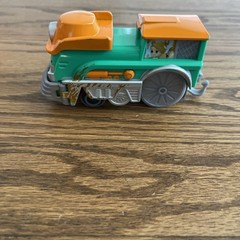 Mighty Express Farmer Faye Push And Go Train Netflix Series Green Figure Toy