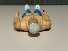 Vintage THE A-TEAM John “Hannibal” Smith 6″ Action Figure Cannell Galoob 1983