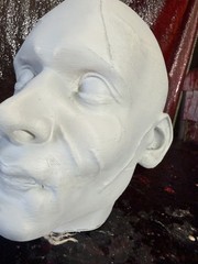 EDWARD SCISSORHANDS 3D PRINT HEAD SCULPT 1:1 RATIO LIFE SIZE