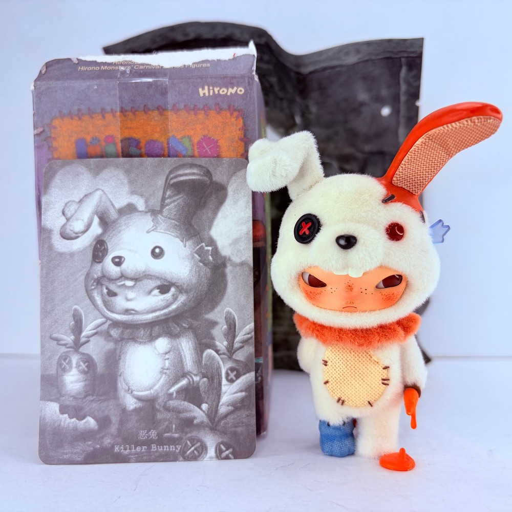POP MART x Hirono Monsters Carnival Series Figure Doll Open Box – Killer Bunny