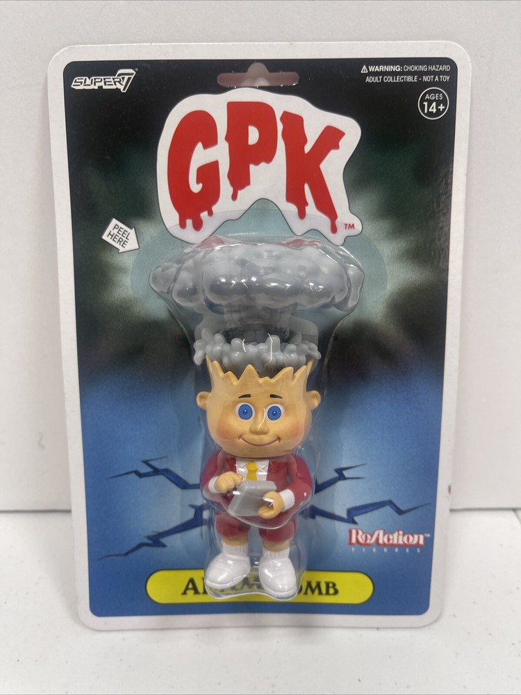 Super7 ReAction Garbage Pail Kids Adam Bomb Figure