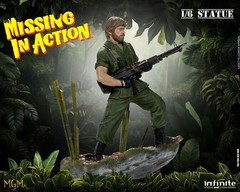 Missing IN Action Chuck Norris Colonel James Braddock 1/6 Statue