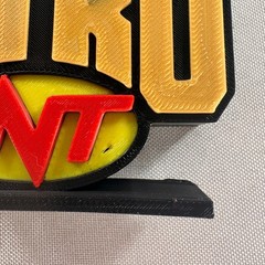 WCW Monday Nitro TNT 4″ Standing Display Piece wwe wwf night wars figures