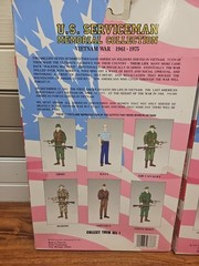 US SERVICEMAN MEMORIAL COLLECTION Marine & Army Scout Uniform Lot of 2 Sealed