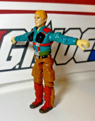 GI Joe Downtown 1989 v1 *100% COMPLETE w/File Card, Excellent!* Vintage ARAH Lot