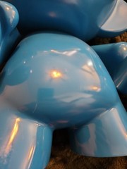 💥Kidrobot MEGA Munny 18″ Blue Edition Urban Vinyl Art Toy RARE RETIRED 2012