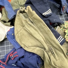 AS-IS Hasbro 12” GI JOE 1960’s – 70’s Jumpsuit Clothes Lot – Adventure Team C4